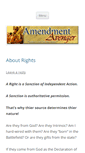 Mobile Screenshot of amendmentavenger.com